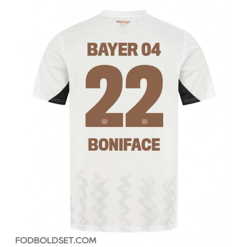 Bayer Leverkusen Victor Boniface #22 Udebanetrøje 2024-25 Kortærmet